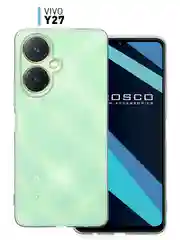 Прозрачный чехол для Vivo Y27, силиконовый, ROSCO, с защитой камер и от прилипания