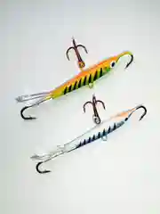 Разноцветный балансир рыболовный ICE JIG, комплект 2 штуки