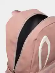 Розовый рюкзак детский с ушками