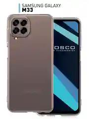 Силиконовый чехол ROSCO для Samsung Galaxy M33, с защитой камер