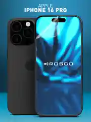 1-2 шт защитная плёнка для iPhone 16 Pro гидрогелевая ROSCO, прозрачная, тонкая, не стекло