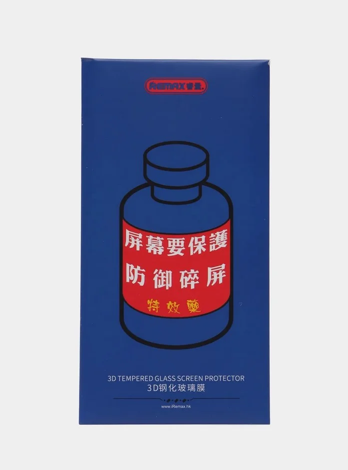 Защитное стекло Remax Medicine Glass GL-27, для iPhone, 3D, 9H, противоударное