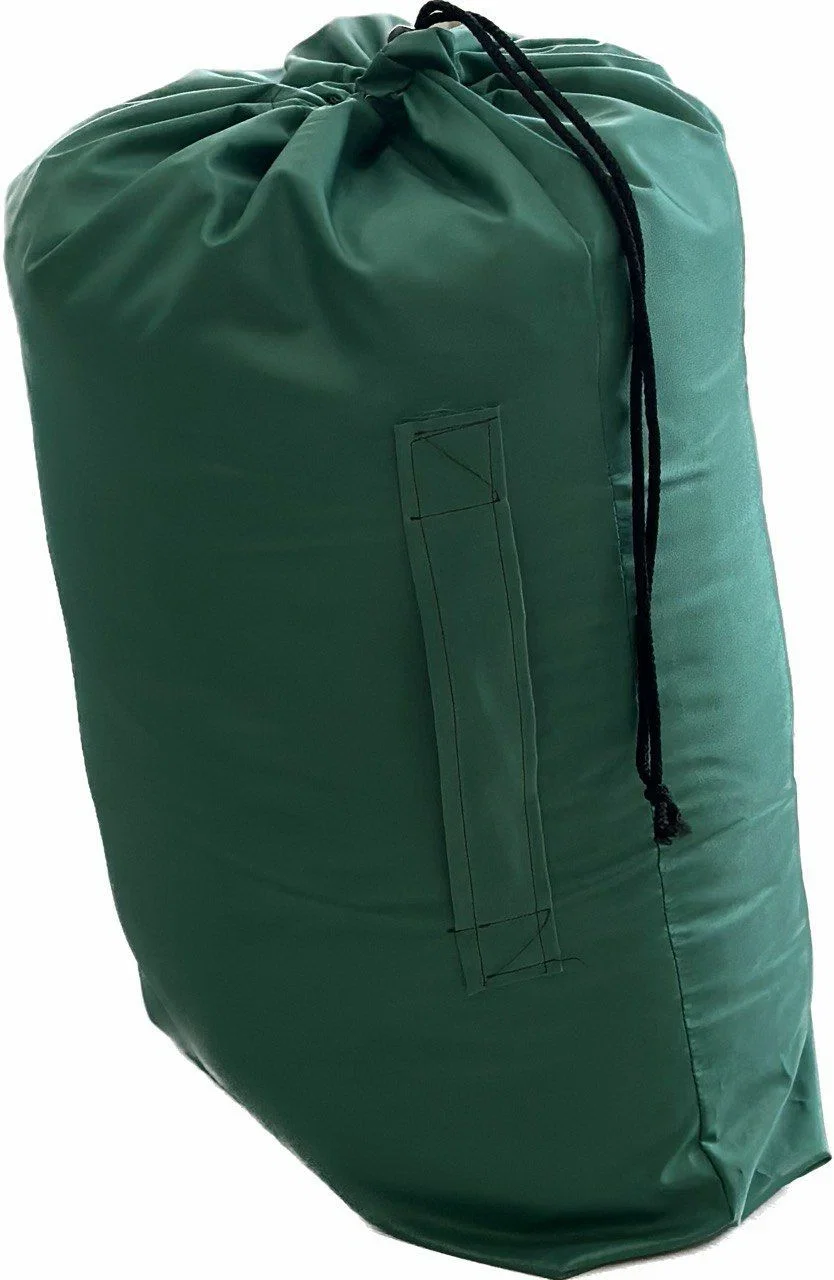 Зеленый спальный мешок водоотталкивающий "Oxford" size 200х90 см