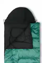 Зеленый спальный мешок водоотталкивающий "Oxford" size 200х90 см