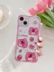 Карамельный apple iPhone 14, Айфон 14 чехол матовый с обьемный с принтом для iPhone 14