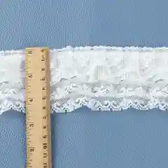 Бронзовый кружево для шитья и декора