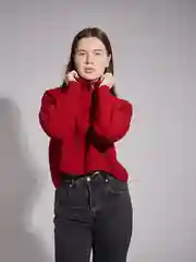 Свитер на молнии