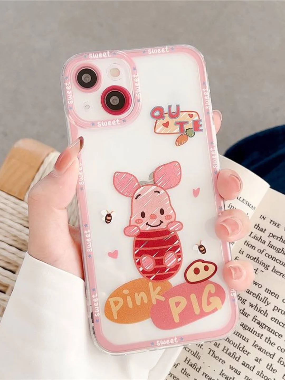 Пастельно-коралловый apple iPhone 12, Айфон 12 чехол матовый с обьемный с принтом для iPhone 12