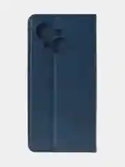 Синий чехол-книжка для Tecno Spark GO1 / Tecno Spark GO 2025 из высококачественной кожи