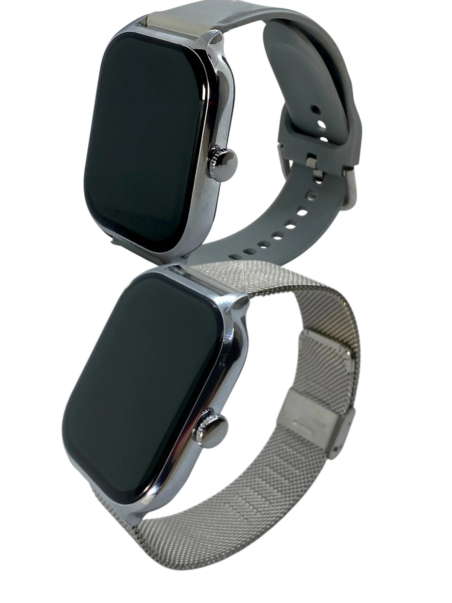 Серый умные часы, Smart Watch 9 серии, с поддержкой звонков и смс, с дополнительным ремешком