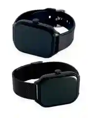 Черный умные часы, Smart Watch 9 серии, с поддержкой звонков и смс, с дополнительным ремешком