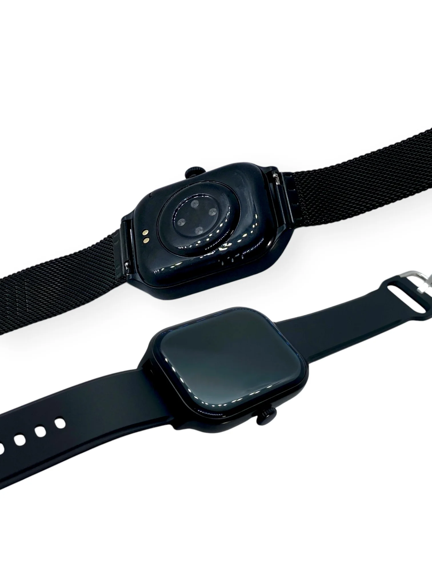 Черный умные часы, Smart Watch 9 серии, с поддержкой звонков и смс, с дополнительным ремешком