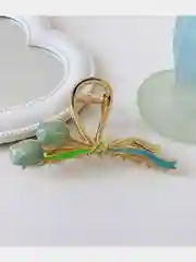Ледяной краб для волос металлический
