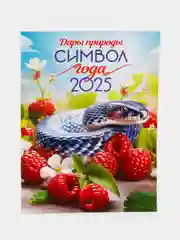 Розовый календарь отрывной на магните 2025 (9,5*13 см)