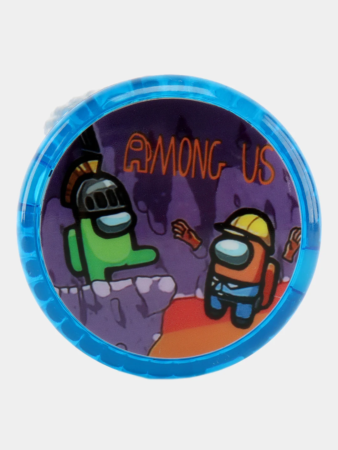 Голубой игрушка Йо-йо Человек паук / Амонг Ас / Among Us