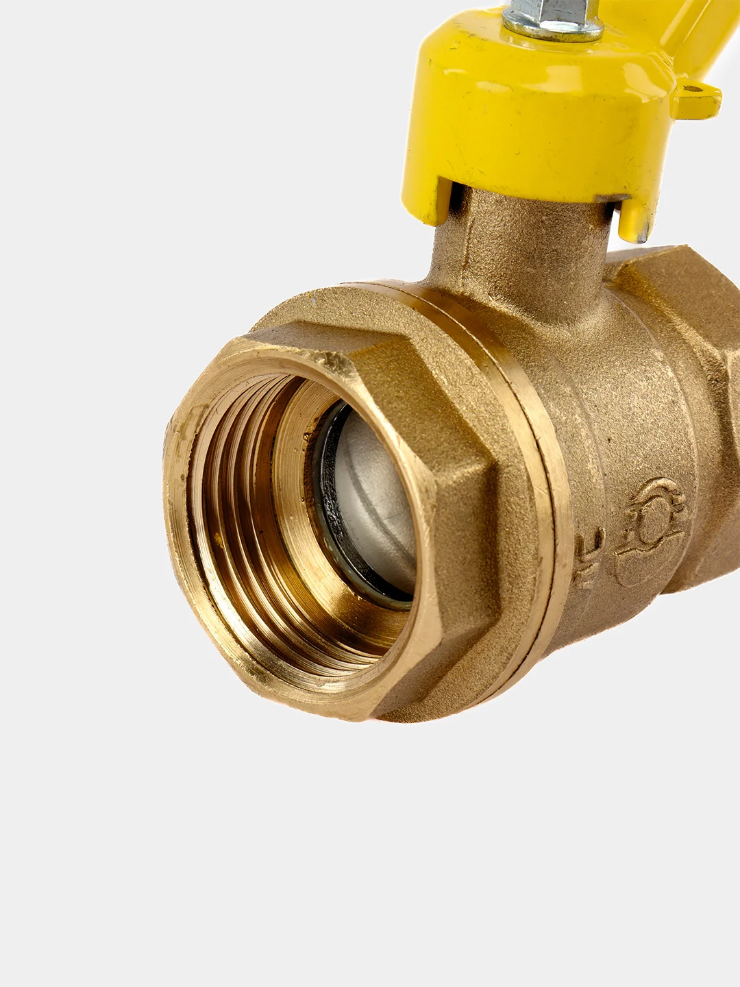 Кран газовый 1" d25 VALFEX гайка рычаг
