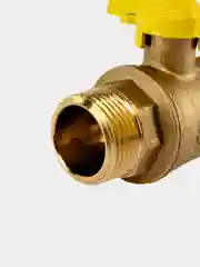 Кран газовый 3/4, Ду-20 VALFEX гайка-штуцер бабочка