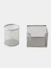 Настольный набор для канцелярии Brauberg Germanium, 231963, 7 предметов для офиса