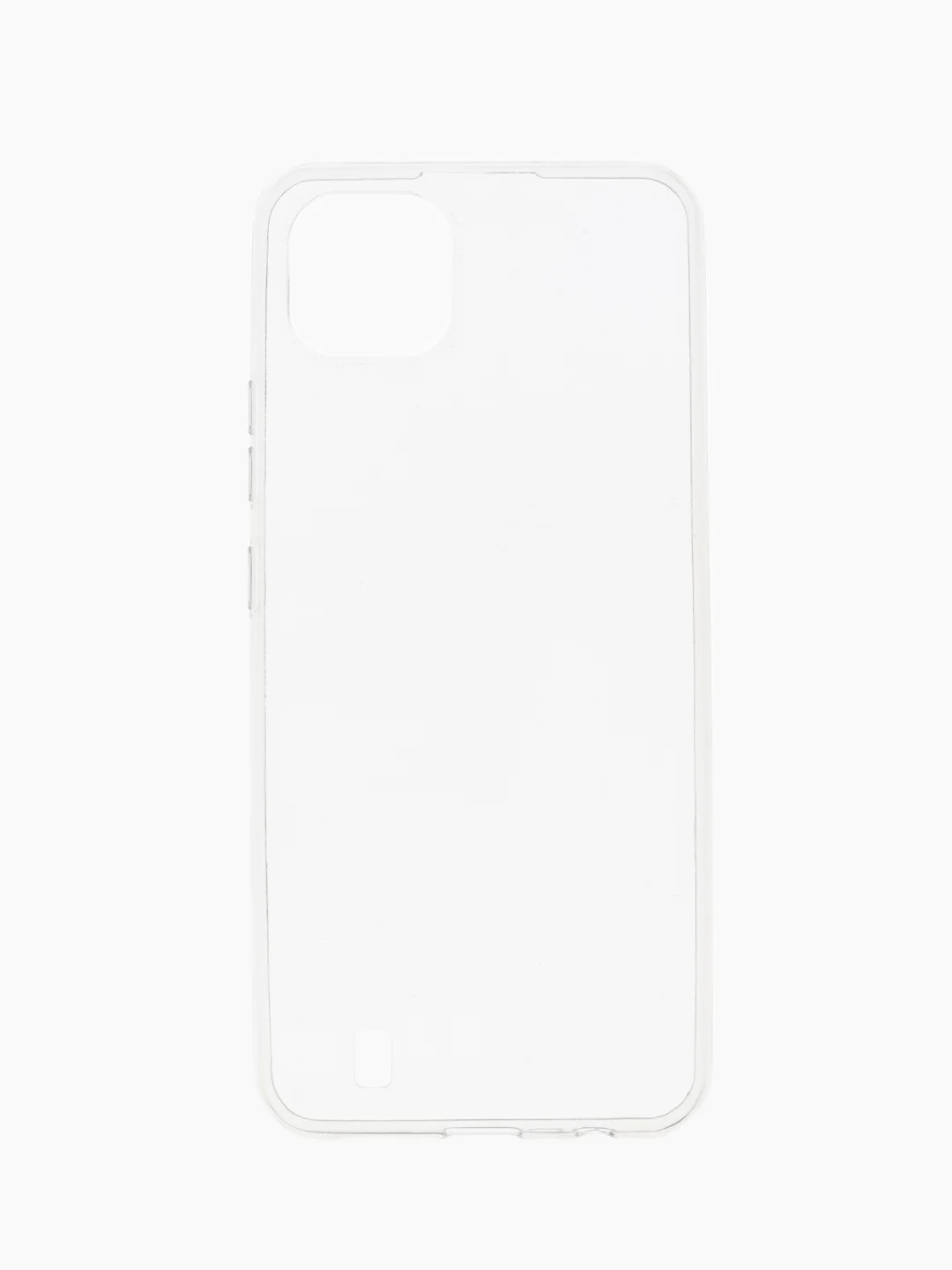 Прозрачный чехол силиконовый для Realme C11 2021, C20 накладка бампер прозрачный