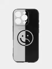 Золотистый хаки чехол для iPhone 16 Pro с принтом, с рисунком (Айфон 16 Про)