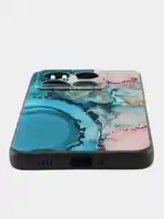 Фуксия чехол для Xiaomi 14T с принтом, с рисунком (Сяоми 14Т)