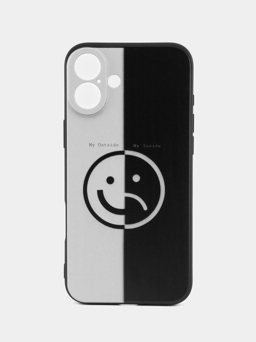 Золотистый хаки чехол для iPhone 16 Plus с принтом, с рисунком (Айфон 16 Плюс)