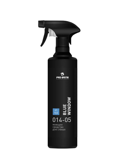Моющее средство для стёкол PRO-BRITE BLUE WINDOW, 500 мл