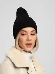Шапка зимняя бини осенняя тыковка