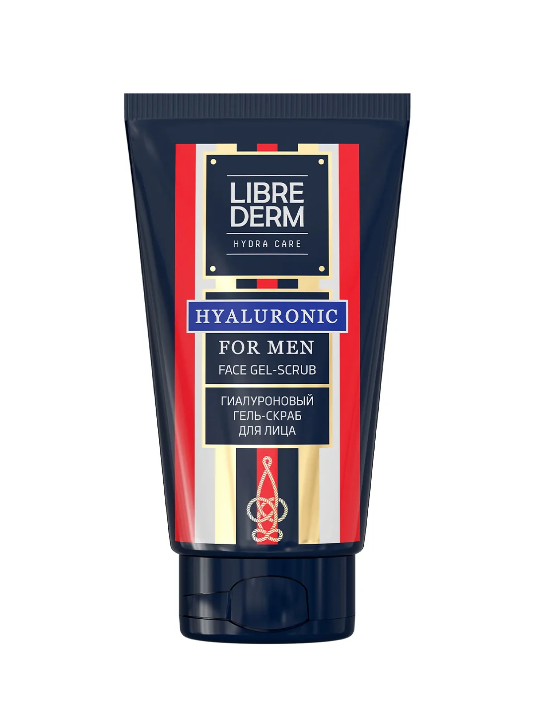 LIBREDERM FOR MEN Гиалуроновый гель-скраб для лица 150 мл