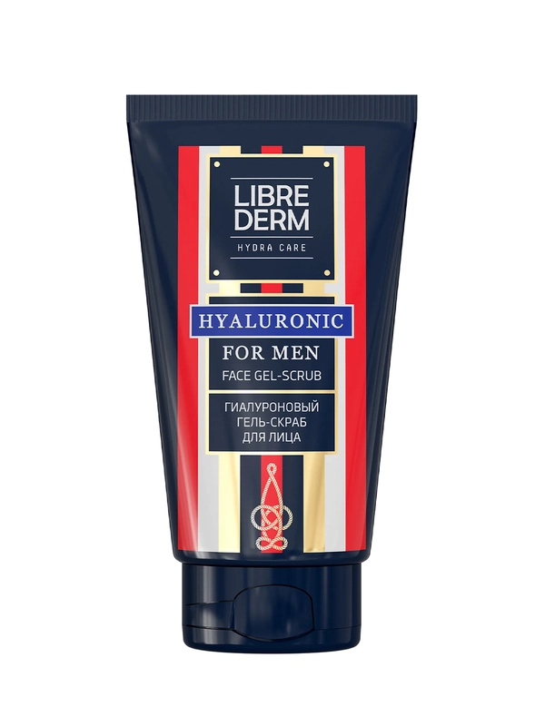 LIBREDERM FOR MEN Гиалуроновый гель-скраб для лица 150 мл