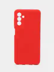 Красный чехол для Samsung A05s, A05, A04s, M33, A02 с бархатом внутри, противоударный