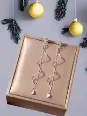 Прозрачный серьги женские