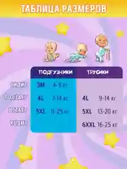 Подгузники трусики MIMISO детские 4 L размер 9-14 кг, 84 шт