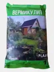 Вермикулит - полезная добавка в грунт, мелкий, 1 литр