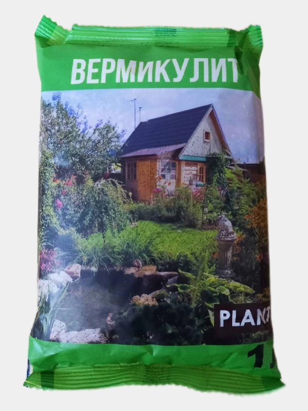 Вермикулит - полезная добавка в грунт, мелкий, 1 литр