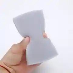 Меламиновая губка серая, 100 х 60 х 20 мм