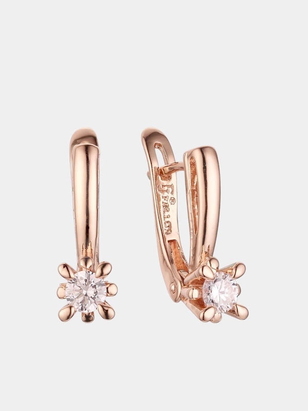 Серьги из медицинского сплава
