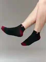 Черный спортивные носки "DynamicFit", 80% хлопок, размеры 39-42 и 42-44