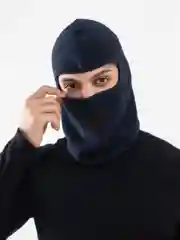 Синий балаклава флисовая