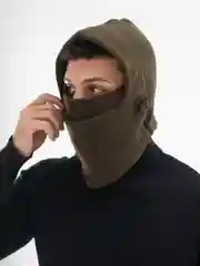 Зелёный хаки балаклава из флиса
