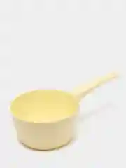 Желтый ковш пластиковый, пищевой, 1 литр