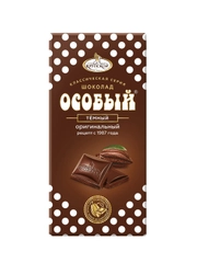 Темный шоколад Особый оригинальный, фабрики им Крупской, 85 г