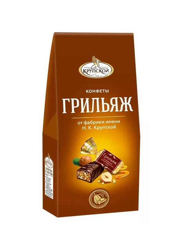 Грильяж от фабрики им. Крупской 146г