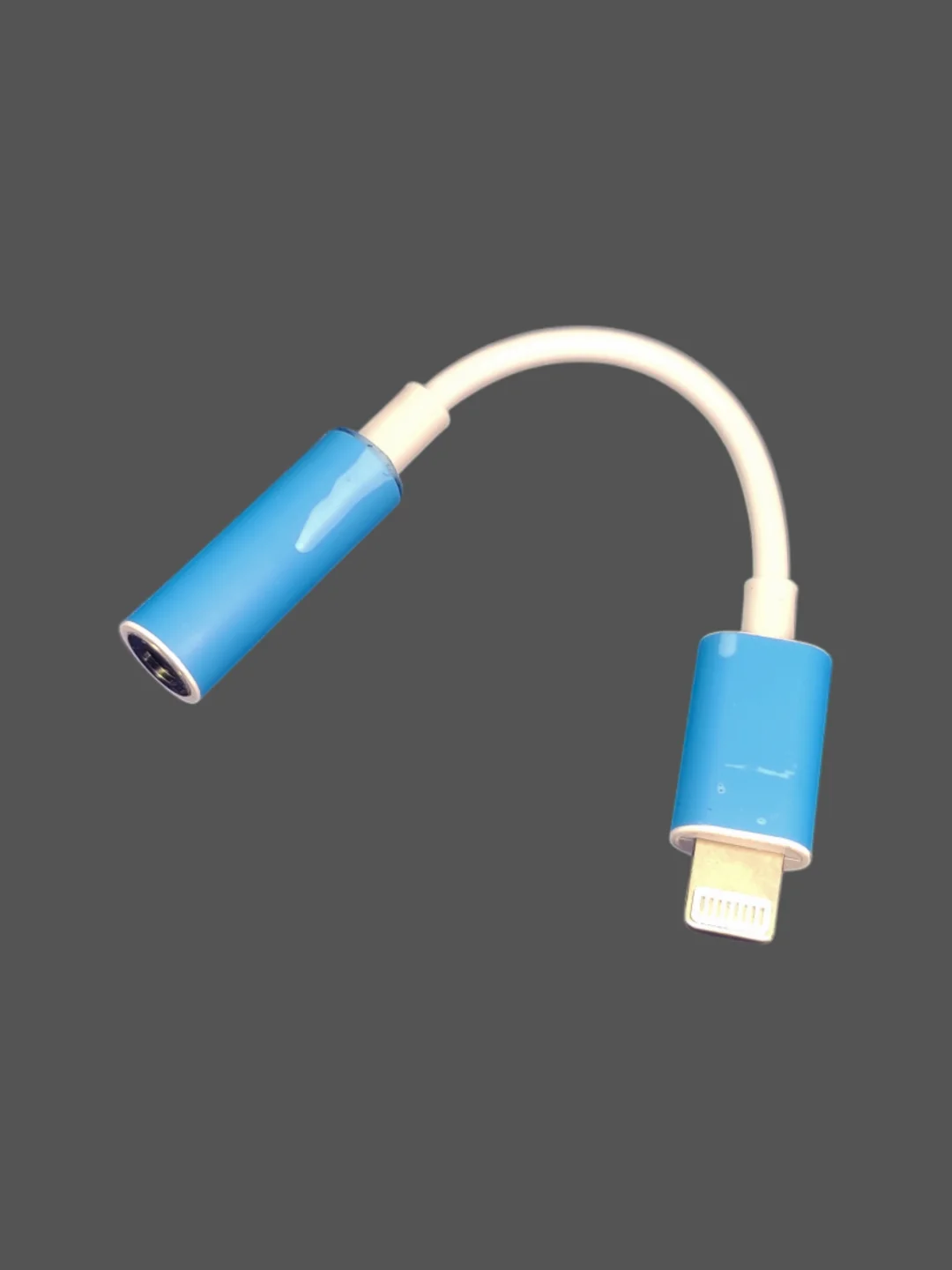 Адаптер LIGHTNING - AUX BLUETOOTH LA01 (белый)