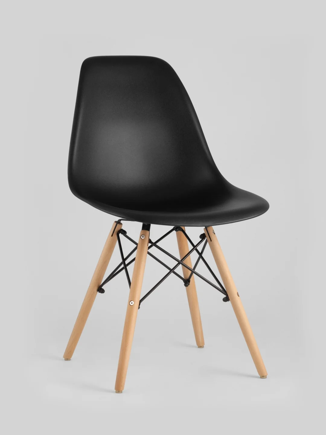 Черный стулья Eames 4 шт белые, черные