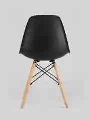 Черный стулья Eames 4 шт белые, черные