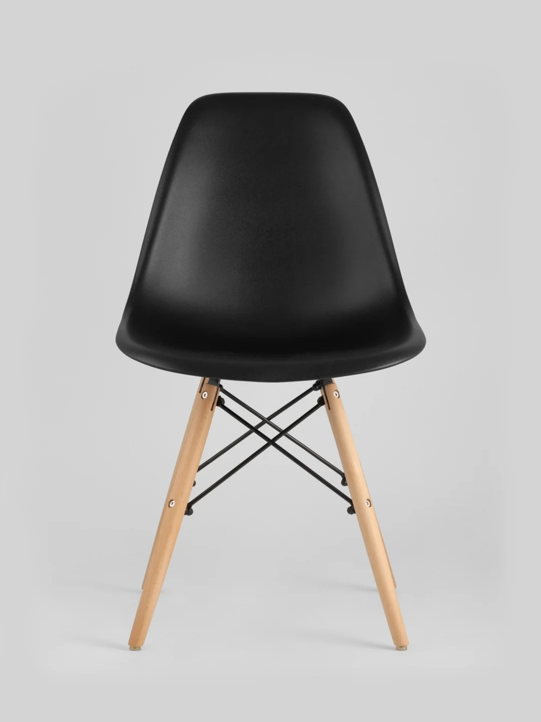 Черный стулья Eames 4 шт белые, черные