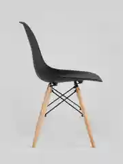 Черный стулья Eames 4 шт белые, черные