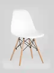 Белый стулья Eames 4 шт белые, черные