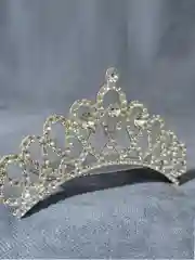 Белый диадема искрящаяся девочкам на Новый год, корона на праздник, на свадьбу со стразами